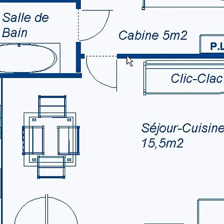 3 Pers Sud Avec Balcon En 1ère Ligne Neige - Fr-1-840-51 *